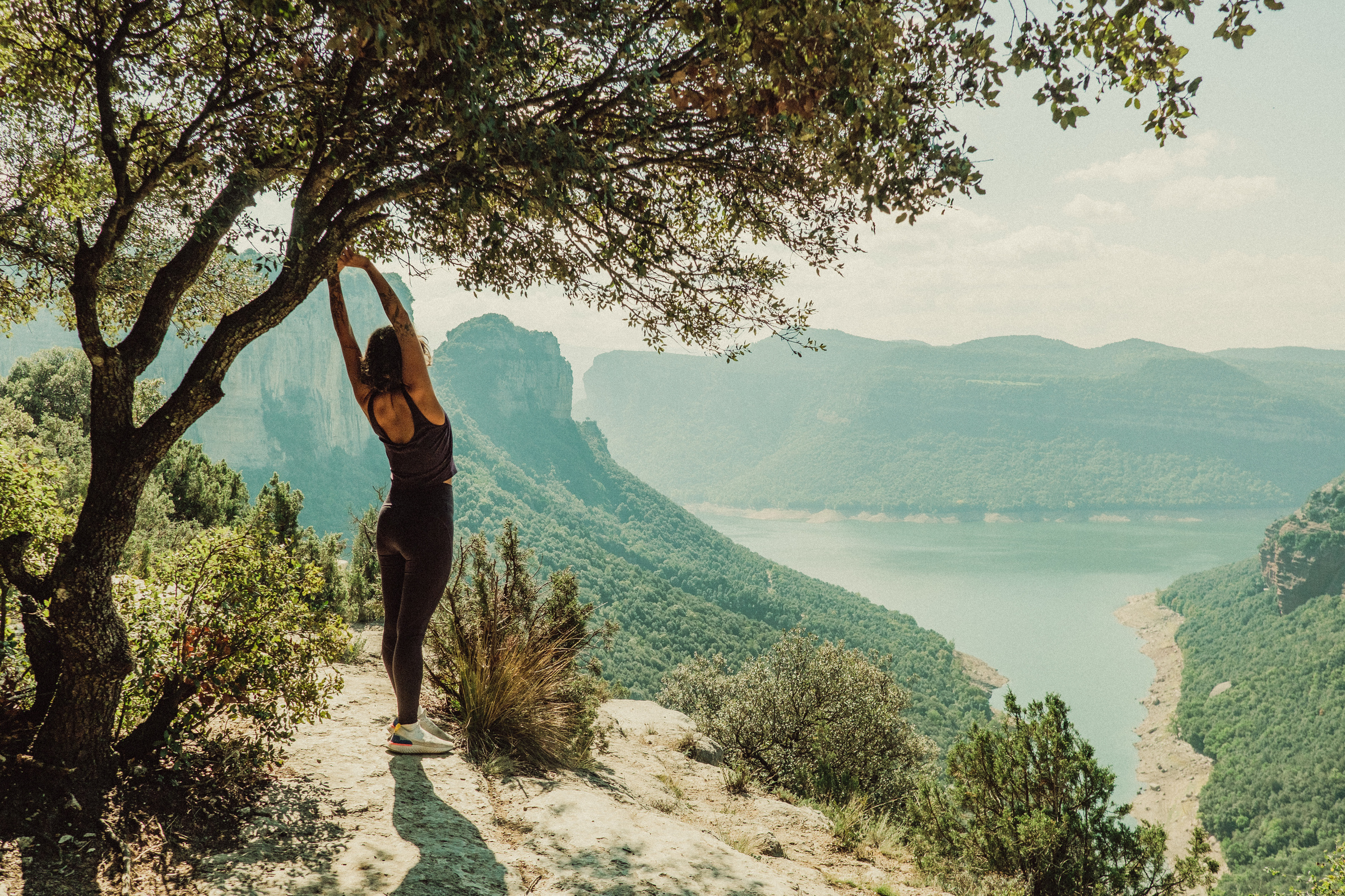 Woman at the Top of the Mountains